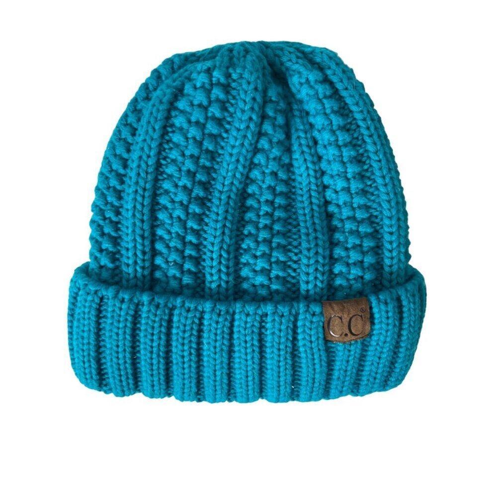 C.C. BEANIE WOMENS KNIT WINTER BEANIE/HAT